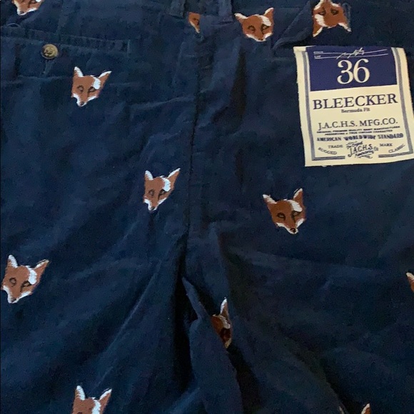 JACHS BLEECKER BERMUDA FIT SHORTS - Picture 4 of 4